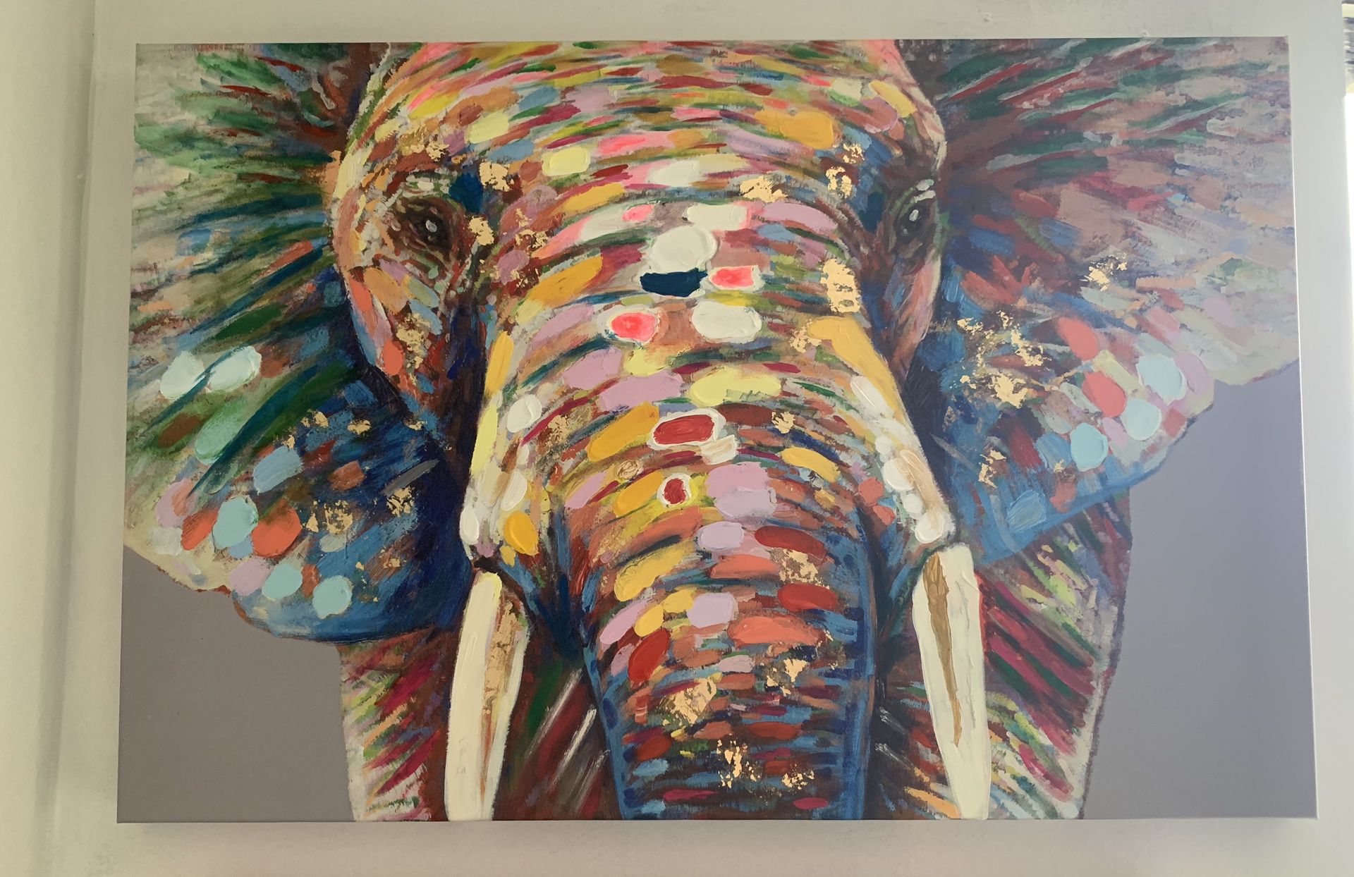Pintura Elefante