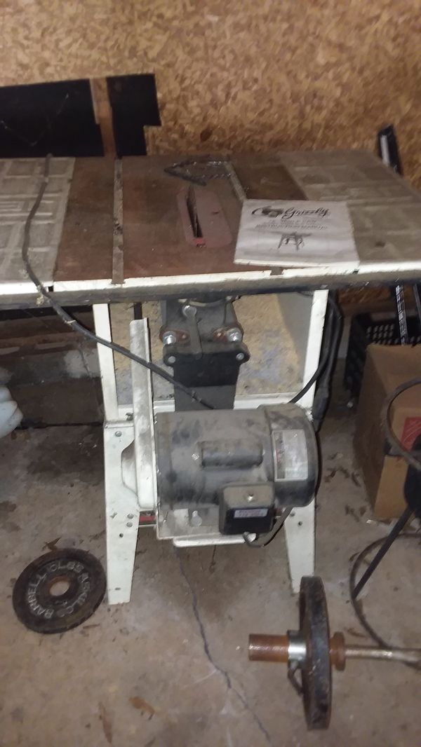 Grizzly 10 inch table saw for Sale in Easley, SC OfferUp