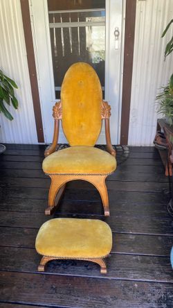 Old antique rocking chair