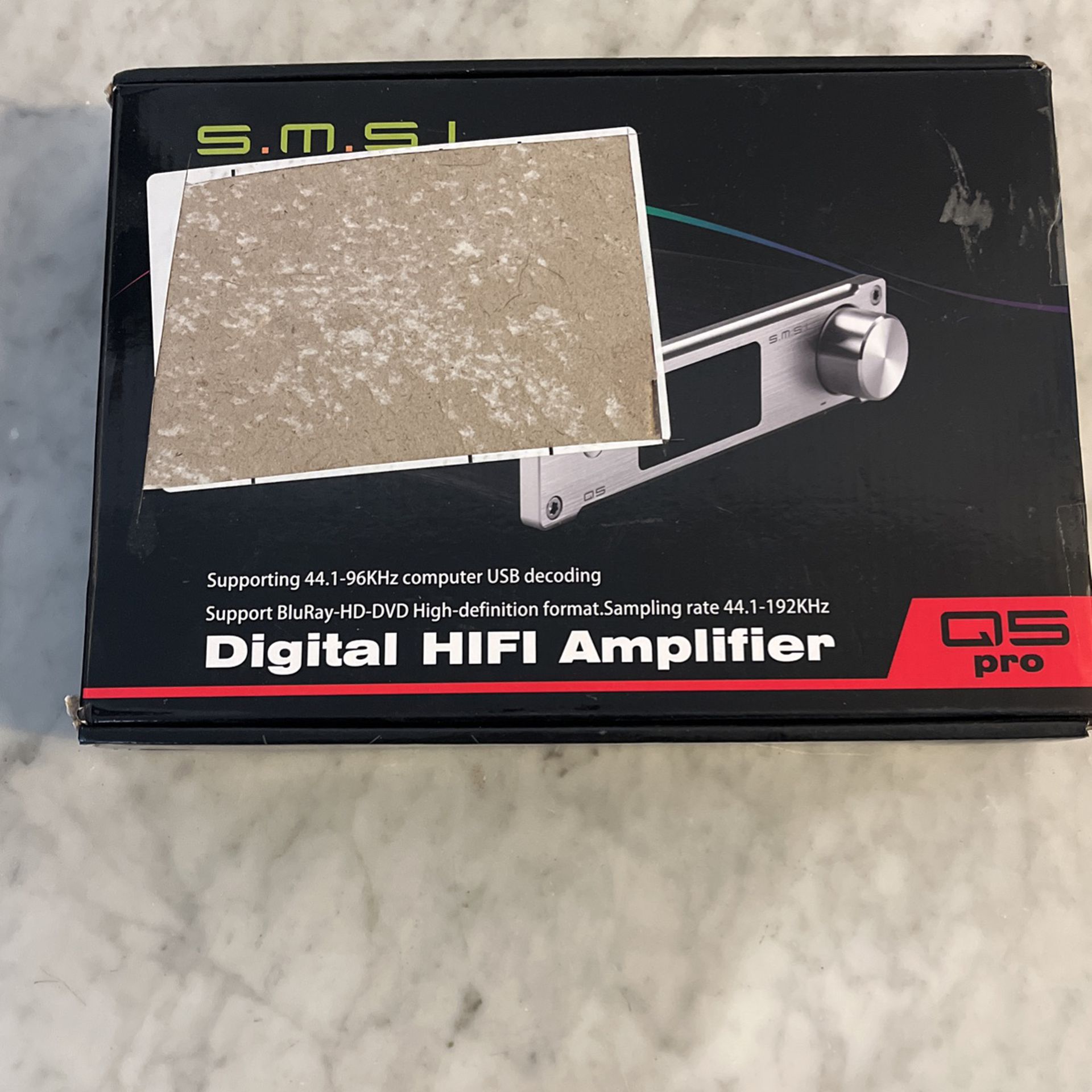 S.M.S.I Q5 Pro DIGITAL HIFI Amplifier New In Open Box