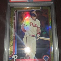 Bryce Harper – 2025 Topps [Spring Training Gold Foilboard] #250