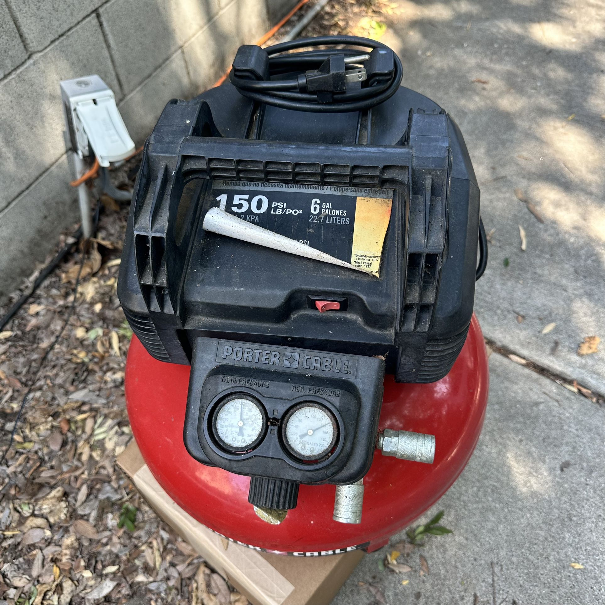 Porter Cable Air Compressor