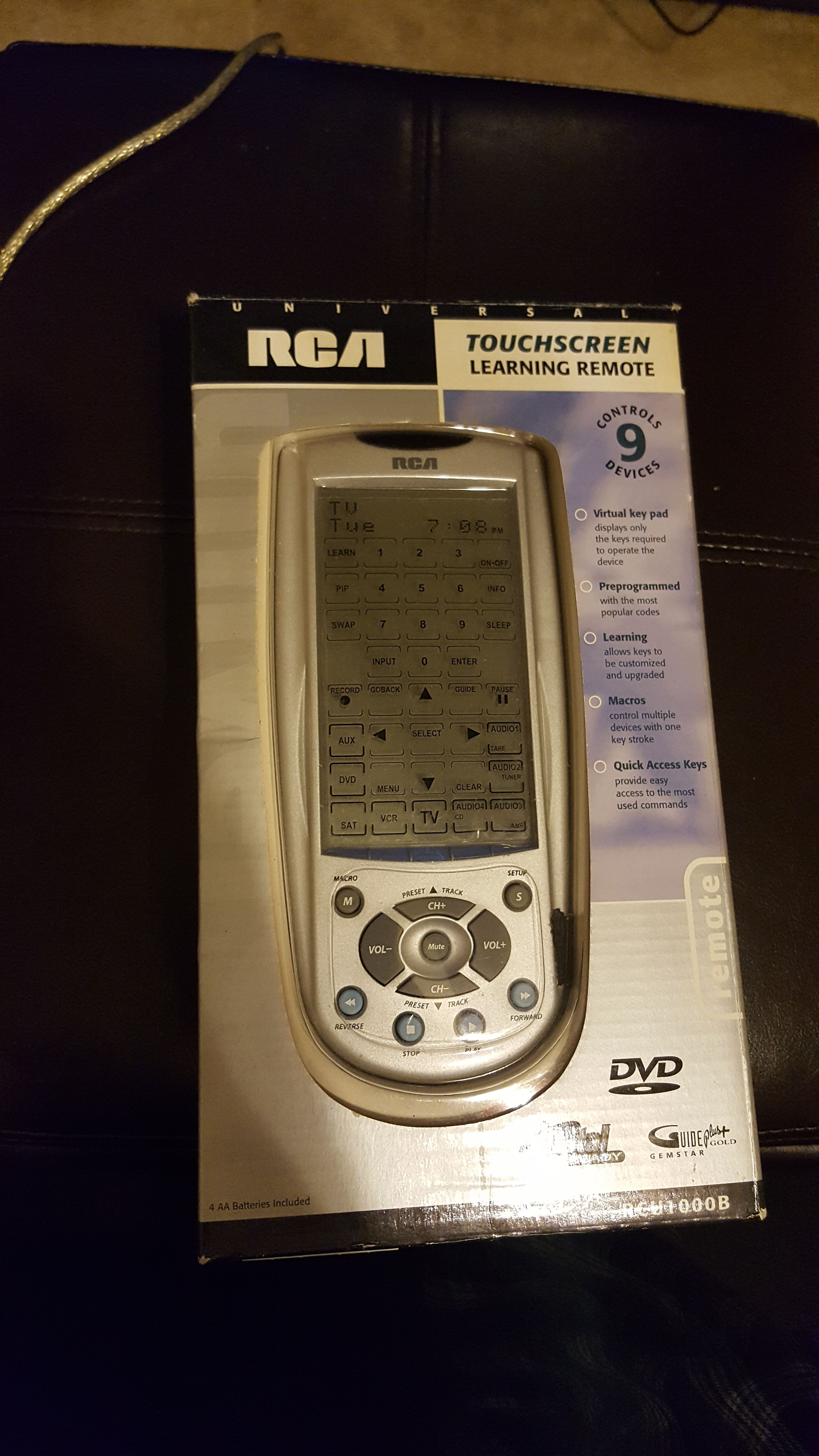 RCA Touchscreen Remote