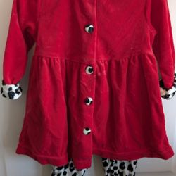 New Cutest Little Girl Outfit 18 Mo. By Danielle B. By Talk Of The Town. Soft Like Velvet, Dalmatian