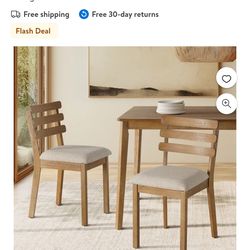 2 dining chairs
