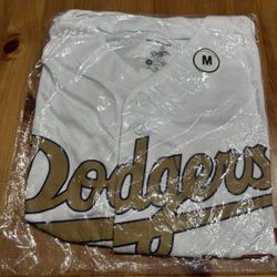 Dodgers Will Smith Gold Jersey Sga 2025  M Medium