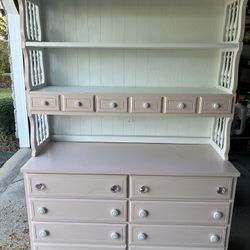 Dresser With hutch