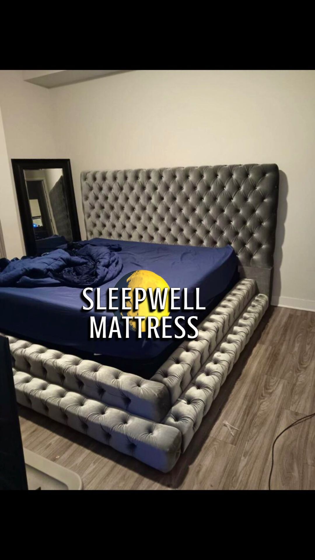 New Queen Bed Frame With Mattress