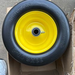 Flat Free 11x6.00-5 Lawn Mower-tractor Tires 