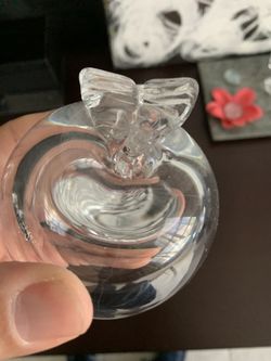 Glass apple