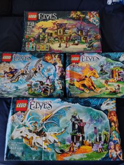 Retired LEGO Elves Collection – 4 Sets