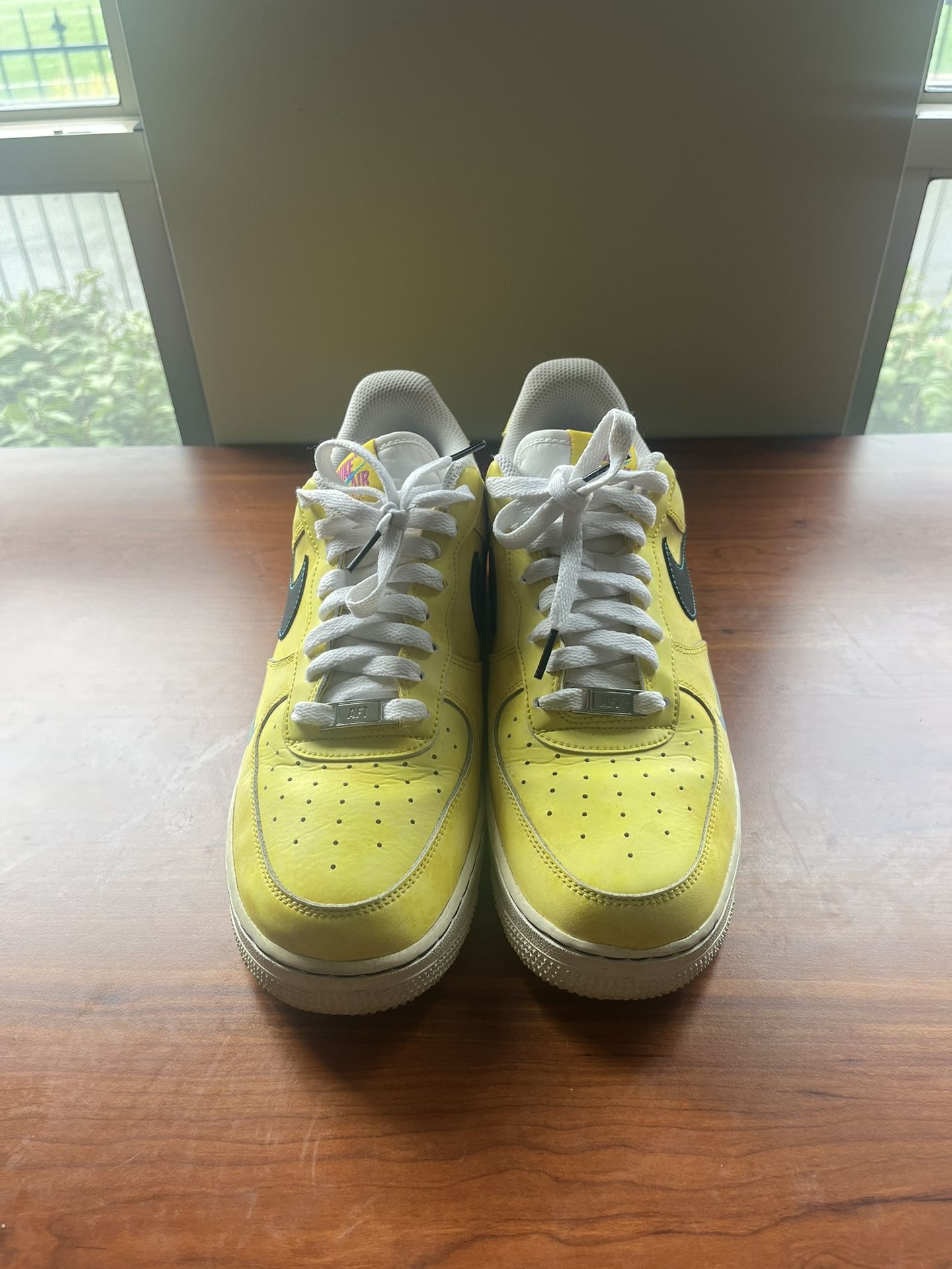 Air Force 1 Yellow Custom
