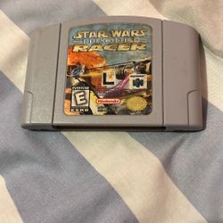 Nintendo 64 Star Wars racer episode one