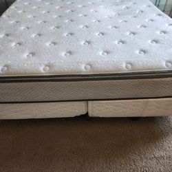 Moving SALE  - KING Pillow TOP MATTRESS AND BOX SPRING