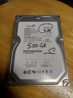 Seagate Barracuda 500GB 3.5" SATA Hard Drive