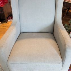 Glider and ottoman