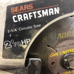 Sears Craftsman Saw
