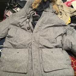 Tommy Hilfiger Puffer down Coat Men’s Large