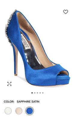 Badgley Michka Pump Heels/ Wedding Heels 