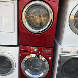 Lg Stackable Washer And Electric Dryer (220 Volts)