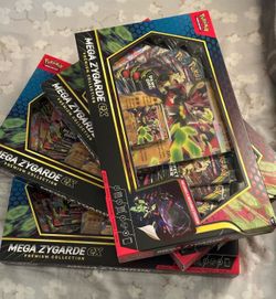 MEGA ZYGARDE PREMIUM COLLECTION POKEMON TCG CARD