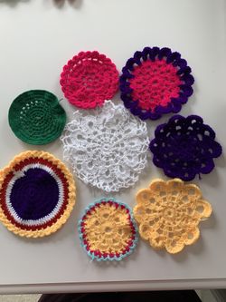 Coffee Cup Mat Cozy-Handmade Crochet