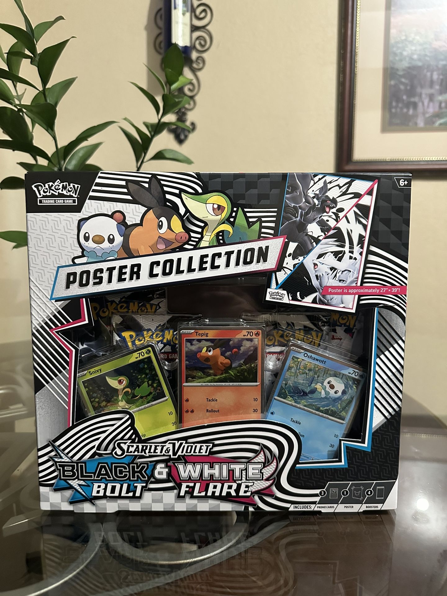 Pokemon Black Bolt And White Flare Poster Collection