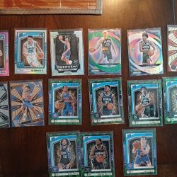 Basketball Parallels Cards 