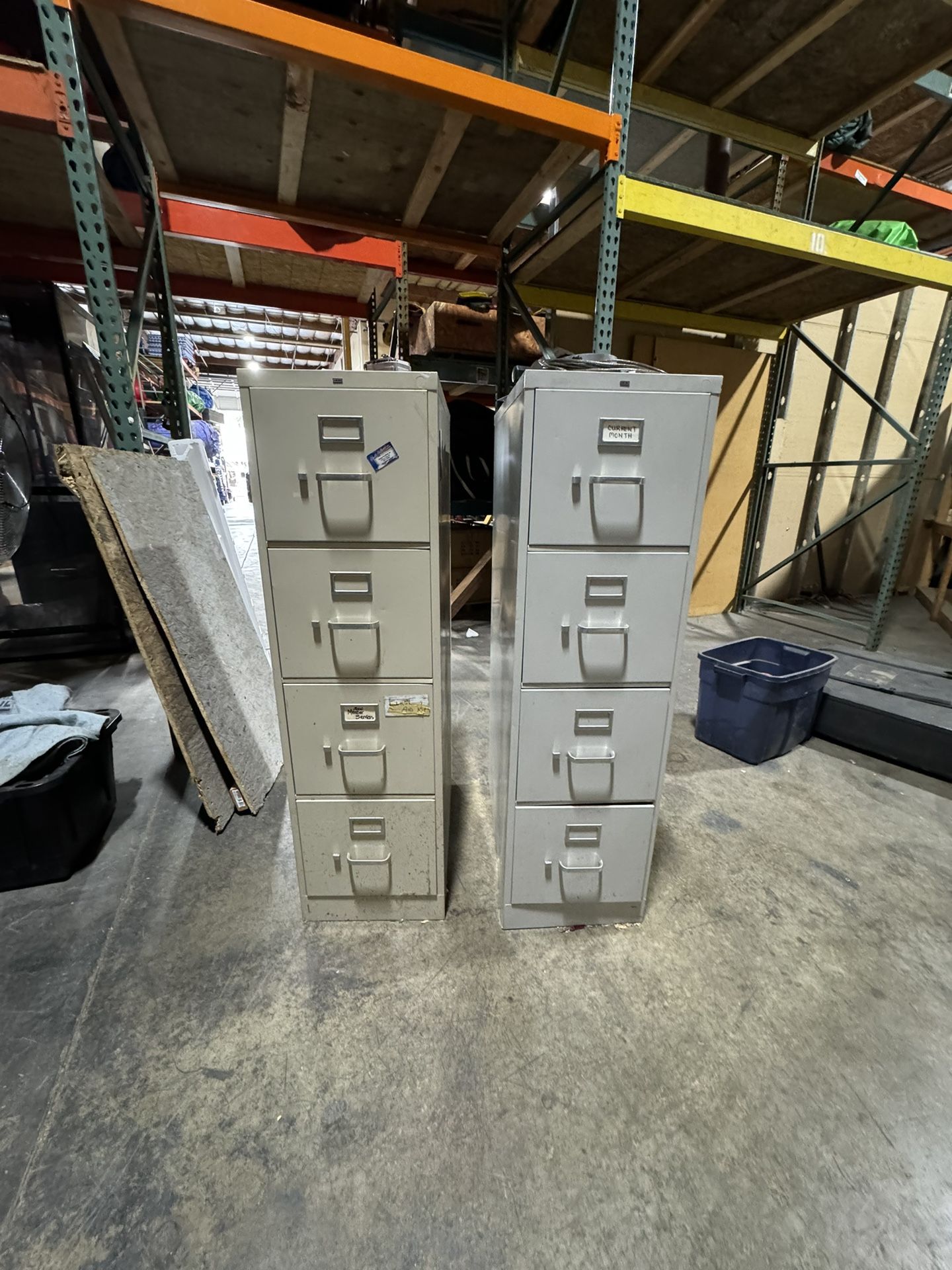 4 Drawer Office File Cabinets 