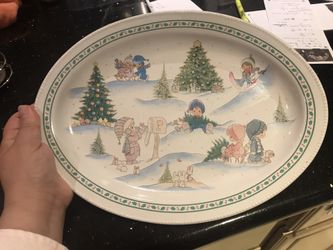 Precious moment plate