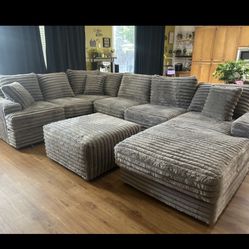 (ANY COLOR) Brand New Super Plush Mocha Sectional 