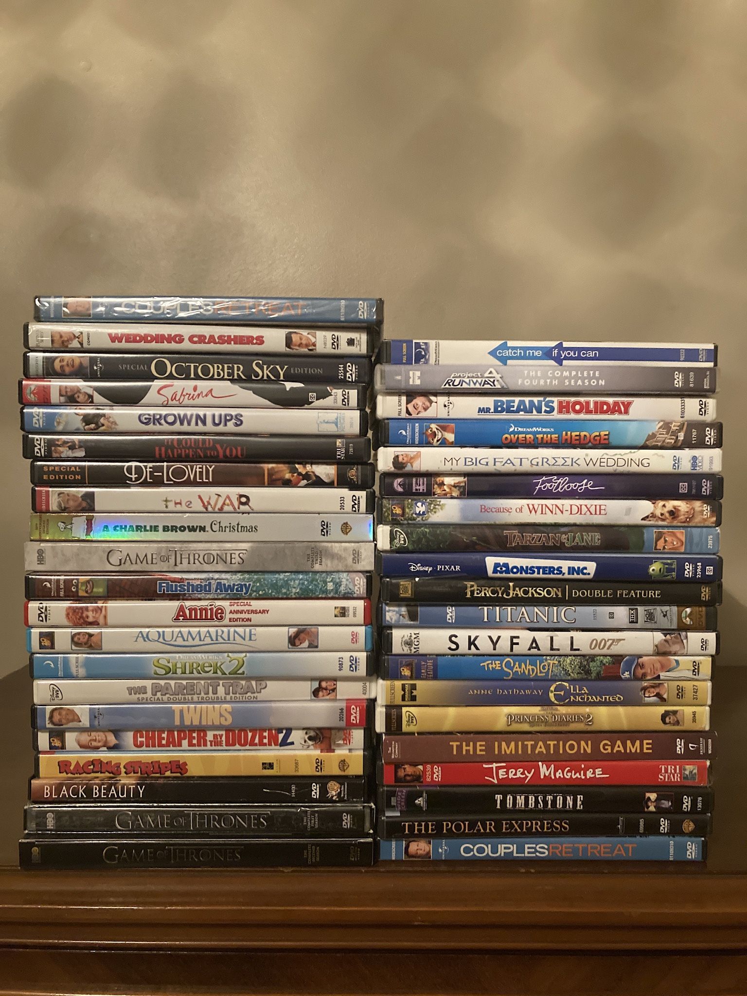 DVD Movies $2each
