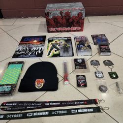 TWD The Walking Dead Zombie Unique Collector's Box 16 Items #1