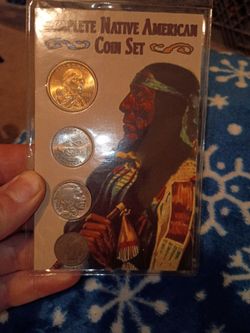 complete native american coin set