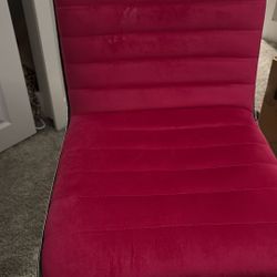 Moving Sale Pink Office Chair Swivel Adjustable 