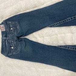 Low Rise True Religion Bootcut Jeans