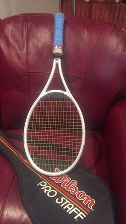 Tennis racket and case