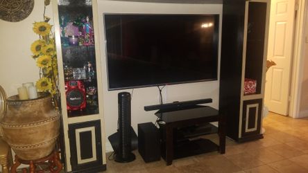 Cabinet set large wood