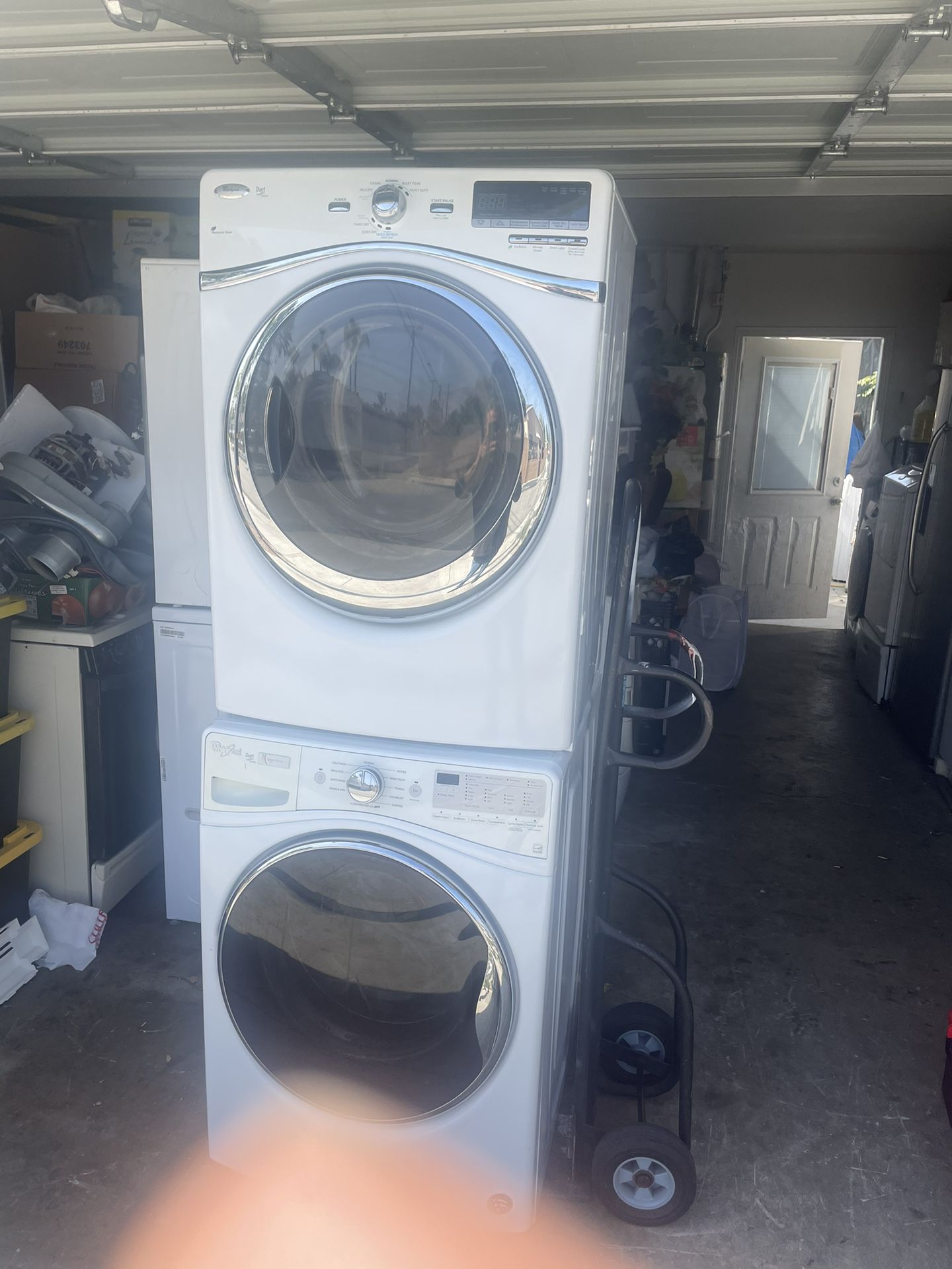 Whirlpool Duet Stackable Washer And Gas Dryer