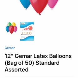 Balloons for garland or back drops