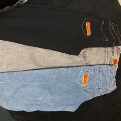 Three Pairs Of Jeans