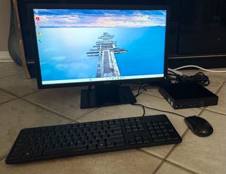 Desktop Computer Win11 - including Monitor Keyboard Mouse.     Same OS On Tablet and Laptop