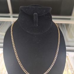14k Gold Cuban link necklace 7.7 grams 20 Long layway available 10% down if you interested  please make sure you ask for Maribel thank you