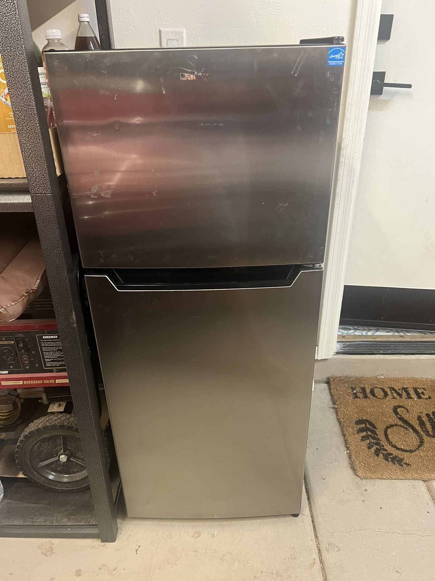 Danby Mini Fridge with Separate Freezer Compartment