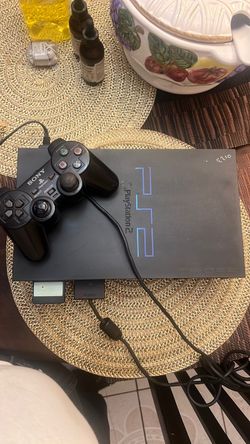 Sony PlayStation2 with memory card