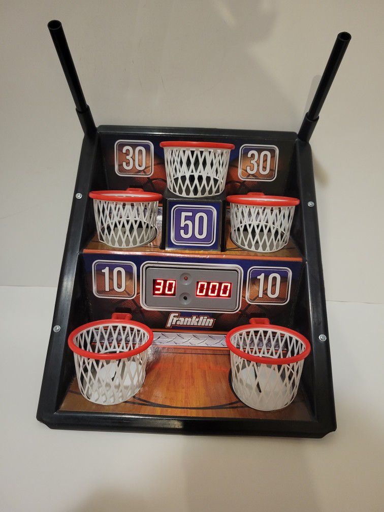 Franklin Sports basketball Arcade Game Table Top A Bucket Shootout