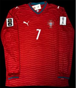 Cristiano Ronaldo Portugal Red Jersey