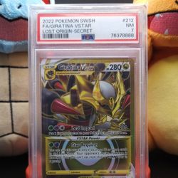 Giratina VStar Secret Rare PSA 7 Near Mint