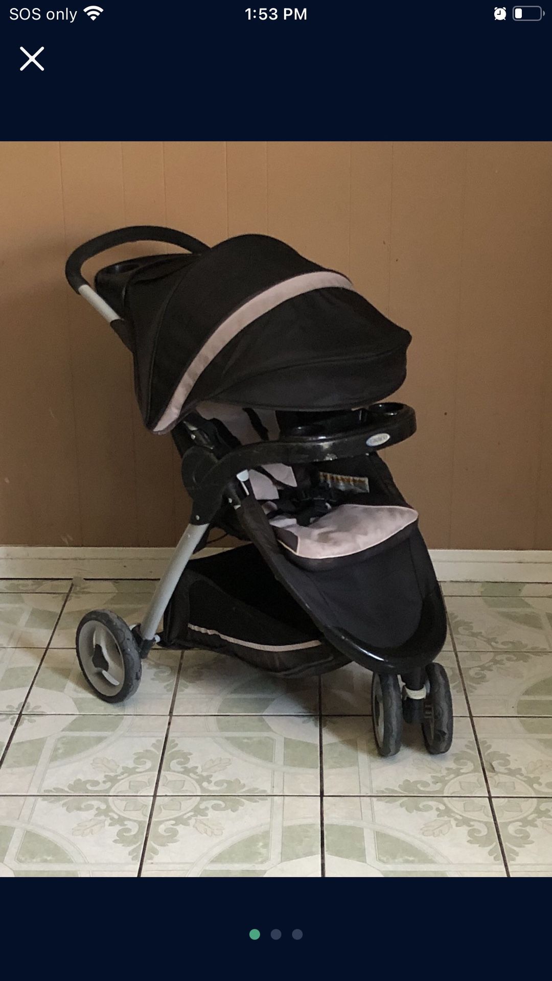 GRACO FAST ACTION JOGGING STROLLER!!!