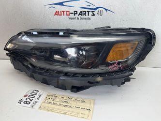 w/damages 2019 - 2020 - 2023 JEEP CHEROKEE LEFT DRIVER LED HEADLIGHT OEM AY82003